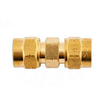 CONNECT Brass Straight Coupling 4.0mm Pk 10