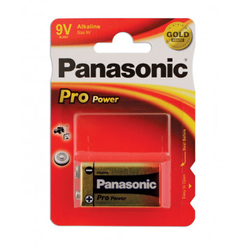 CONNECT Panasonic Pro Power PP3 9V Battery 1pc