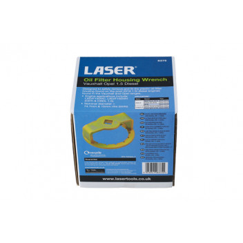 LASER Oil Filter Housing Wrench - for Vauxhall Opel 1.5L Die