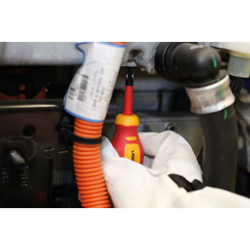 LASER Slim Stubby Insulated Screwdriver Set 4pc