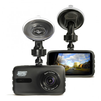 (SD card not included) 1080P Full HD Compact Dashcam