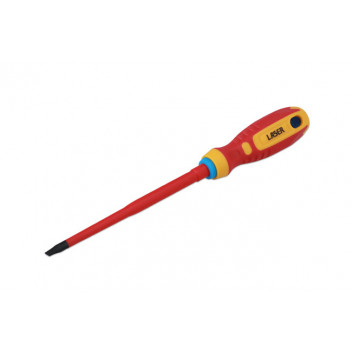 LASER Flat Insulated Screwdriver 5.5 x 125mm