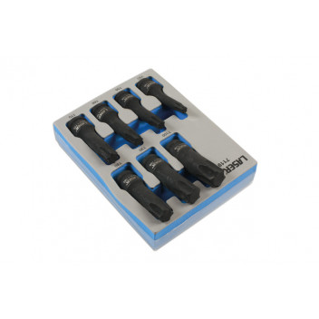 LASER Star Impact Bit Set 1/2D 7pc"