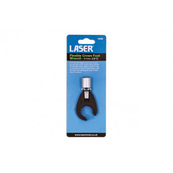 LASER Flexible Crows Foot Wrench 21mm 3/8D"
