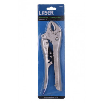 LASER Automatic Locking Pliers 10",5018341080228"