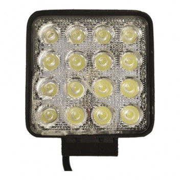 10-30V 48W LED Worklamp - 16x3W 3800lm FLOOD IP67