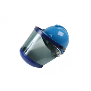 LASER Arc Flash Shield with Helmet and Chin Protection