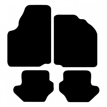Carpet Mat Set FORD Fiesta 96-02 Mark 4/5