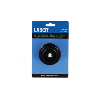 LASER Oil Filter Wrench - 65mm x 14 Flutes