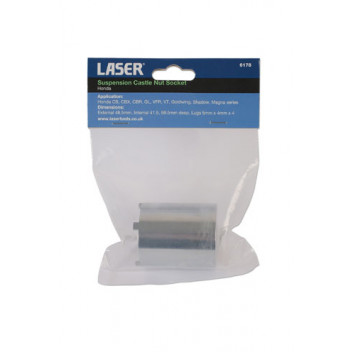 LASER Suspension Castle Nut Socket - Honda