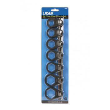 LASER Oil Filter Offset Wrench Set 7pc