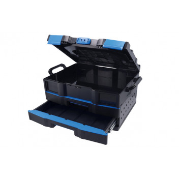 LASER Premium Stackable 2 Drawer Storage System with Top Box
