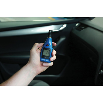 LASER Temperature /Humidity Level Meter