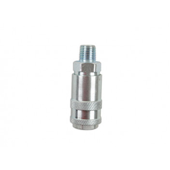 CONNECT Fastflow Single Action Male Air Line Coupling 1/4 B"