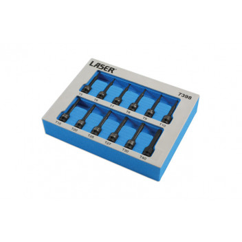 LASER Star Impact Bit Set 12pc 1/4D"