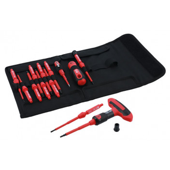 LASER Insulated Interchangeable Screwdriver Set 16pc