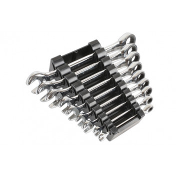 LASER Ratchet Ring Spanner Set AF 9pc