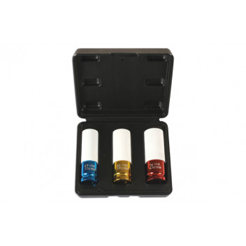LASER Alloy Wheel Nut Sockets 3pc