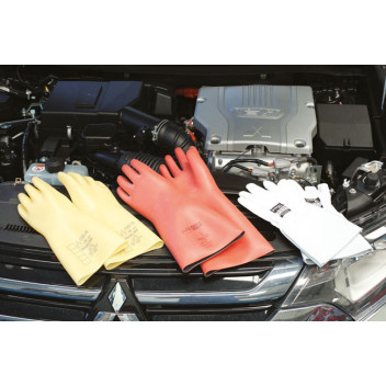 LASER Leather OverGloves M(9)