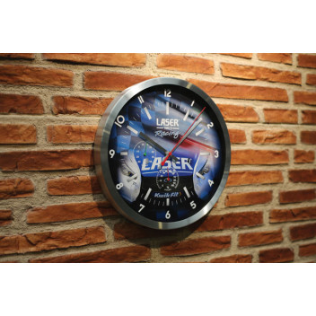LASER Laser Tools Racing Wall Clock