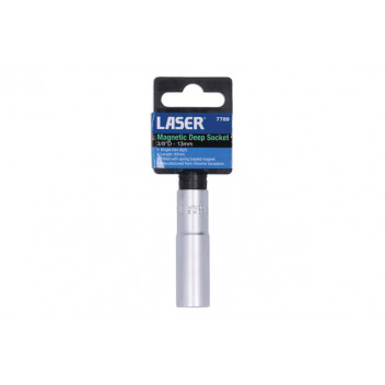 LASER Magnetic Deep Socket 3/8 D13MM"