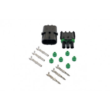 CONNECT Automotive Electrical Delphi Connector Kit 3 Pin 14