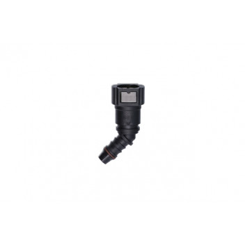 CONNECT 45° Angled Fuel Line Quick Connectors 9.89 x 6mm 3pc