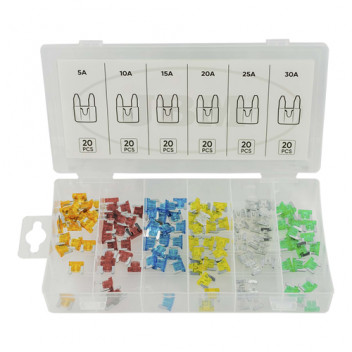 Mini Fuse Assortment 120Pcs