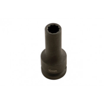 LASER Impact Socket - Split Rims 10mmx 10pt