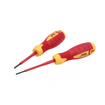 LASER VDE Insulated Screwdriver Set 2pc