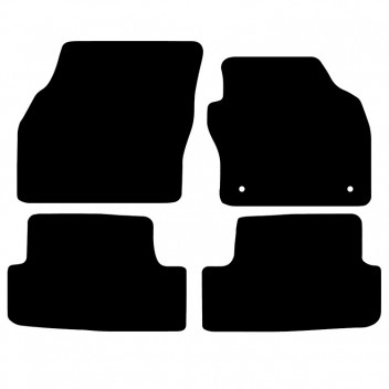 Carpet Mat Set SEAT IBIZA 2017-> 2 clips