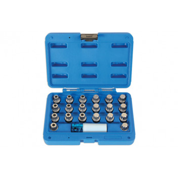 LASER Wheel Nut Key Set - BMW 21pc