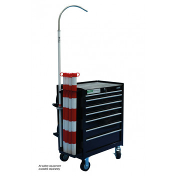 LASER Hybrid/EV Roller Cabinet 7 Drawer with Brackets