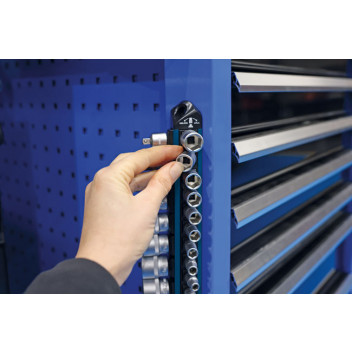 LASER LocSoc Socket Set 1/4D & 3/8"D - 21pc - 50th Annivers"