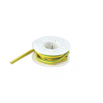 CONNECT Yellow / Green Earth 5.0mm Heatshrink On A Roll  3m