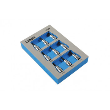 LASER Bit Set 3/8D 9pc"