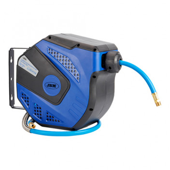 12+1M AIR HOSE REEL WITH RETRACTABLE - BLUE