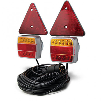 Led Magnetic  Trailer Board 3m Curly 10m Cable with Triangle