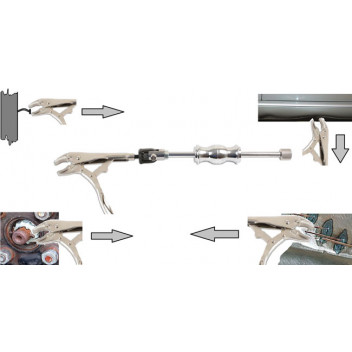 LASER Slide Hammer Locking Pliers