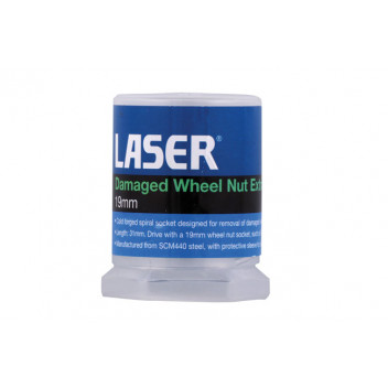 LASER Damaged Wheel Nut Extractor 19mm