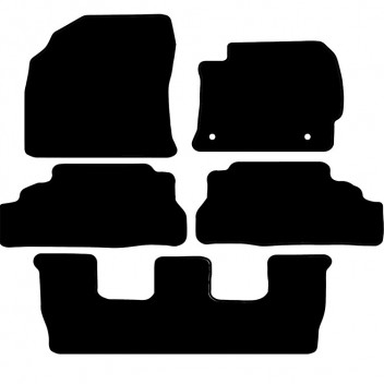 Carpet Mat Set Prius plus (6pcs) 2012-