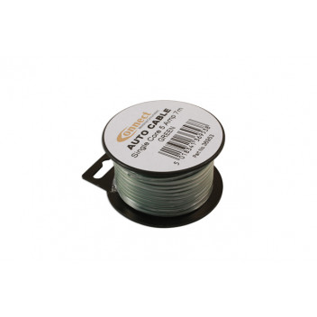 CONNECT Mini Reel Automotive Cable 5 Amp Green 7m