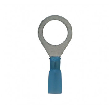 CONNECT Blue Heat shrink Ring Terminals 12.5mm (25)