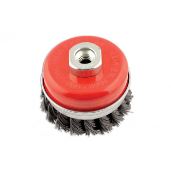 CONNECT Abracs Twist Knot Cup Brush 95mm x M14 Box of 1