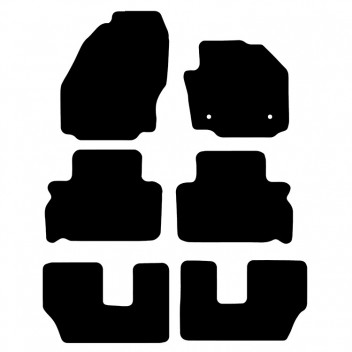 Carpet Mat Set FORD S MAX 2011-2015 (7 SEAT VERSION WI