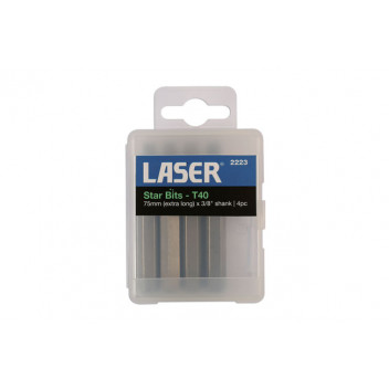 LASER Star Bit - T40 x 4pc