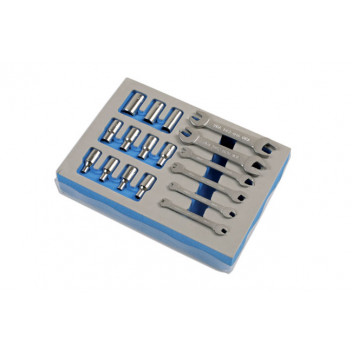 LASER BA Spanner & Socket Set 17pc