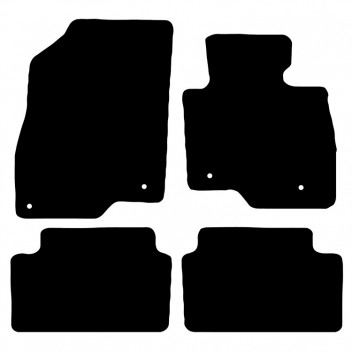 Carpet Mat Set MAZDA 6 ESTATE 2013>  (4 PIECE + 4 CLI