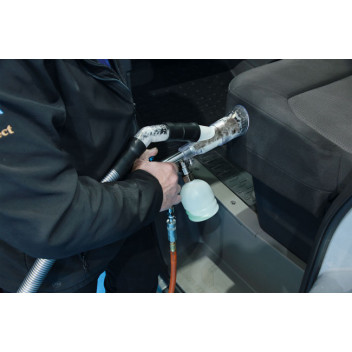 LASER Compact Swirl Cleaning Gun with Vacuum Extraction