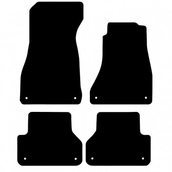 Carpet Mat Set Audi A4 2016>2018 (8 CLIPS)